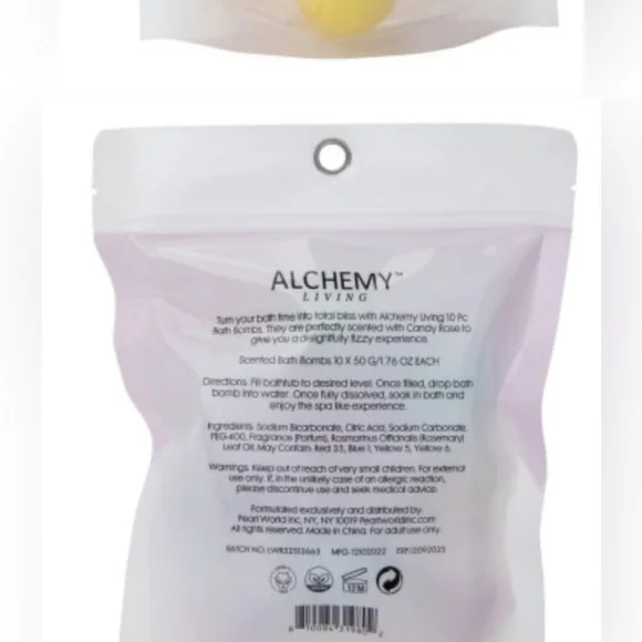 Beauty & Restore Candy Rose Bath Bombs - Picture 2 of 3